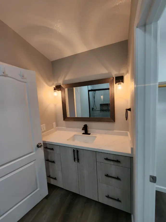 bathroom remodel
